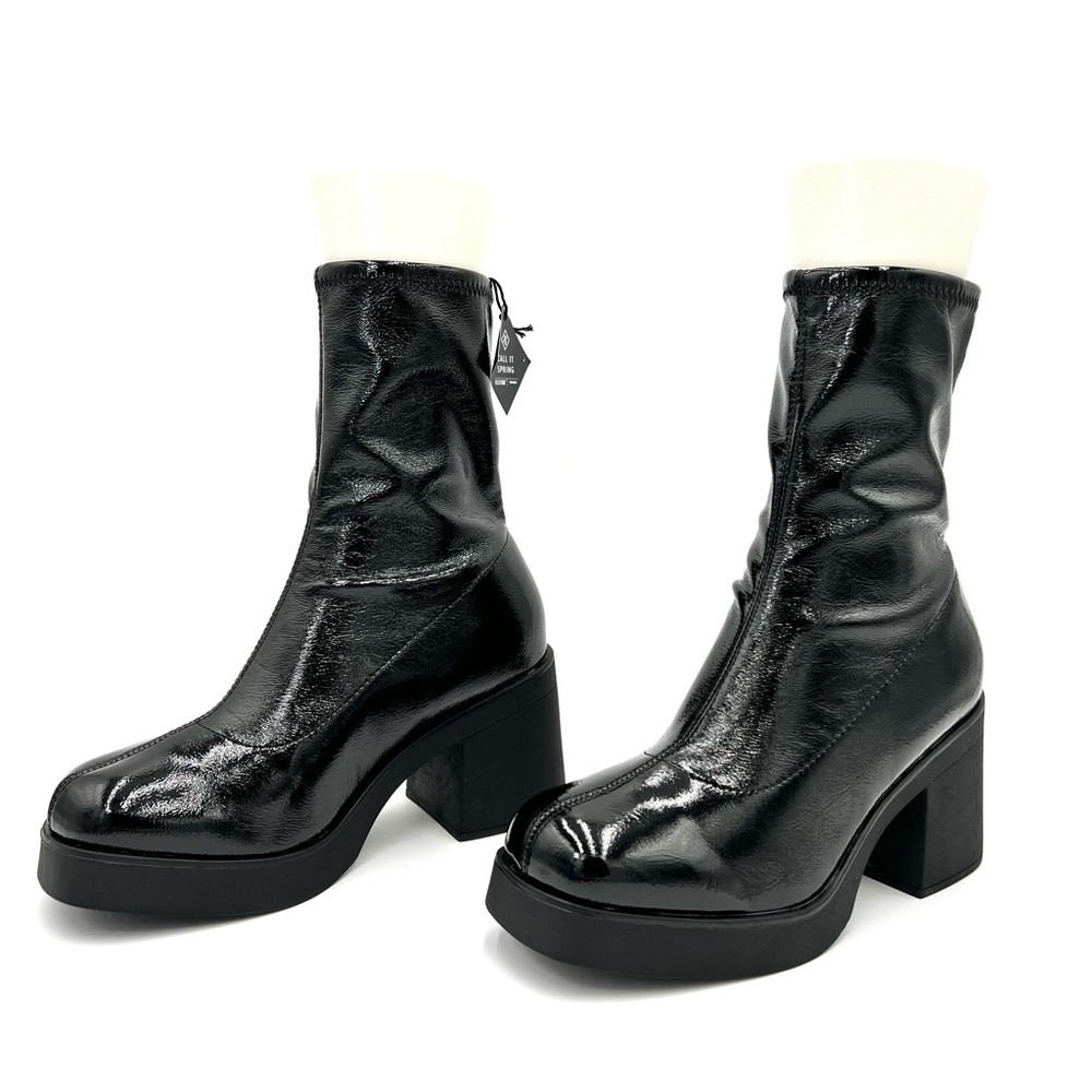 🎷 NEW! Womens Call it Spring STEFFANIE - Platform ankle boots NWOB - Picture 6 of 15